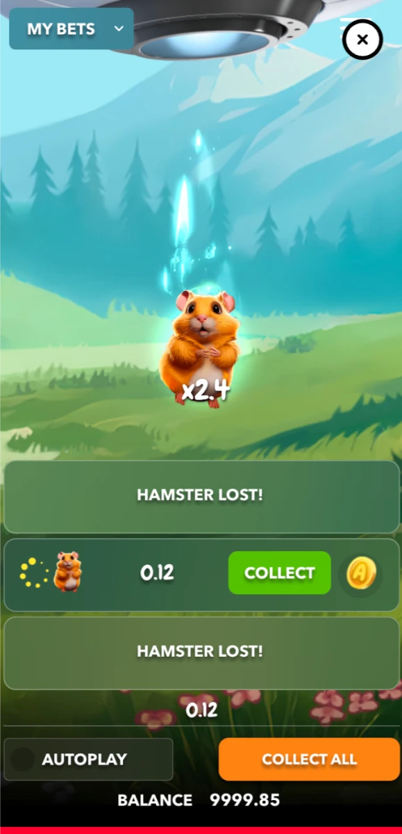 crash hamster crash mascot gaming mobile preview 1