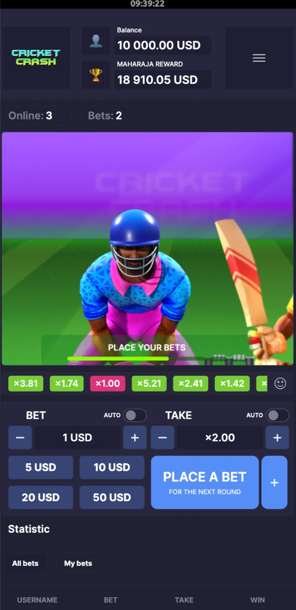 cricket crash mobile preview 2