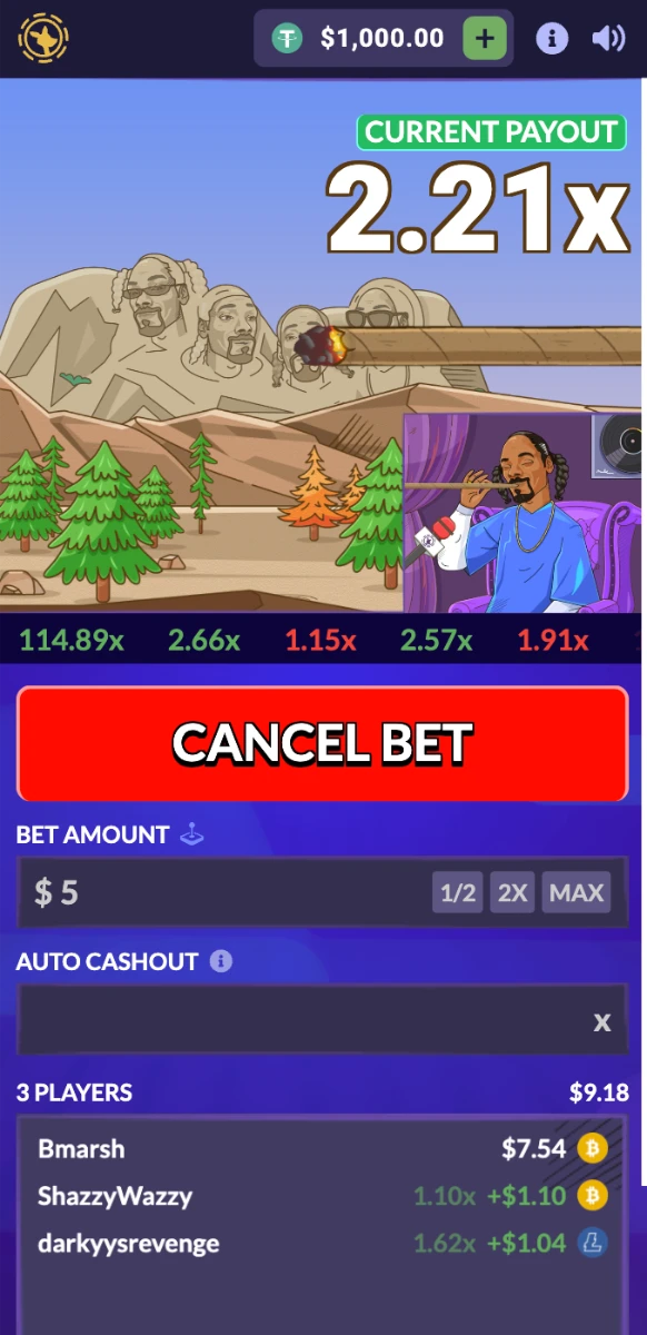 snoops hotbox roobet mobile preview 1