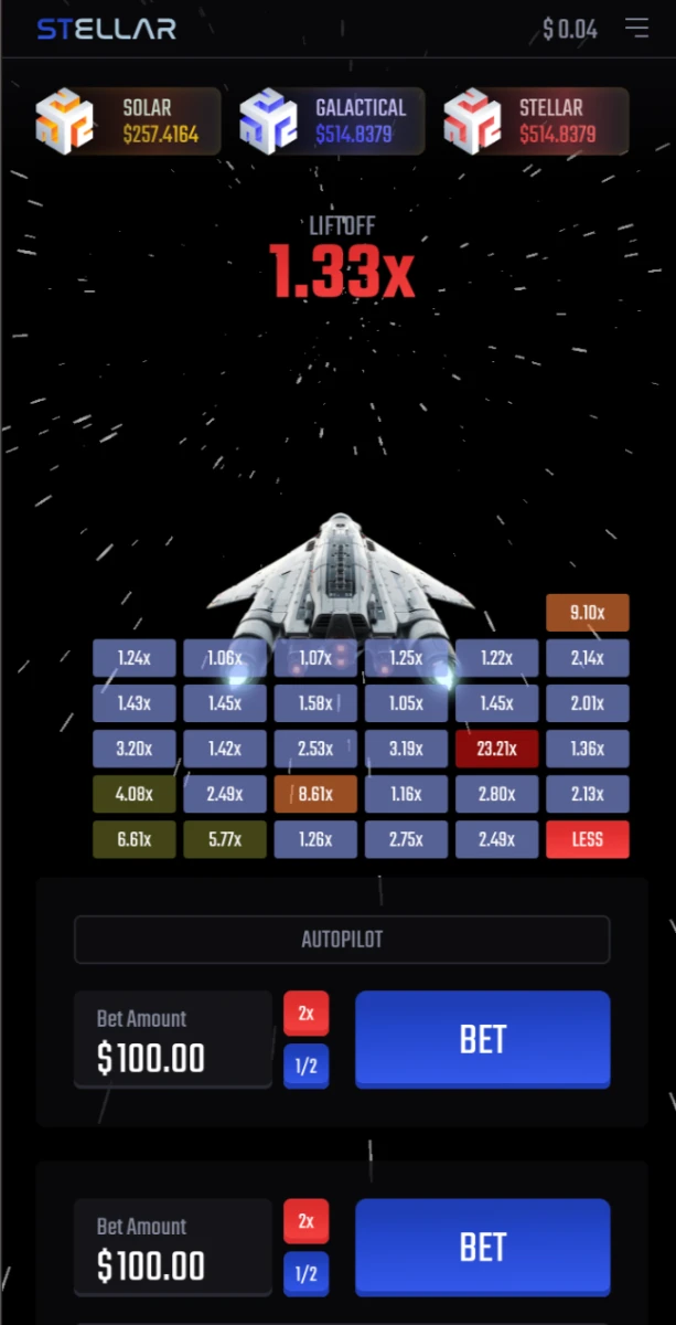 stellar by orbital crash game mobile preview 2