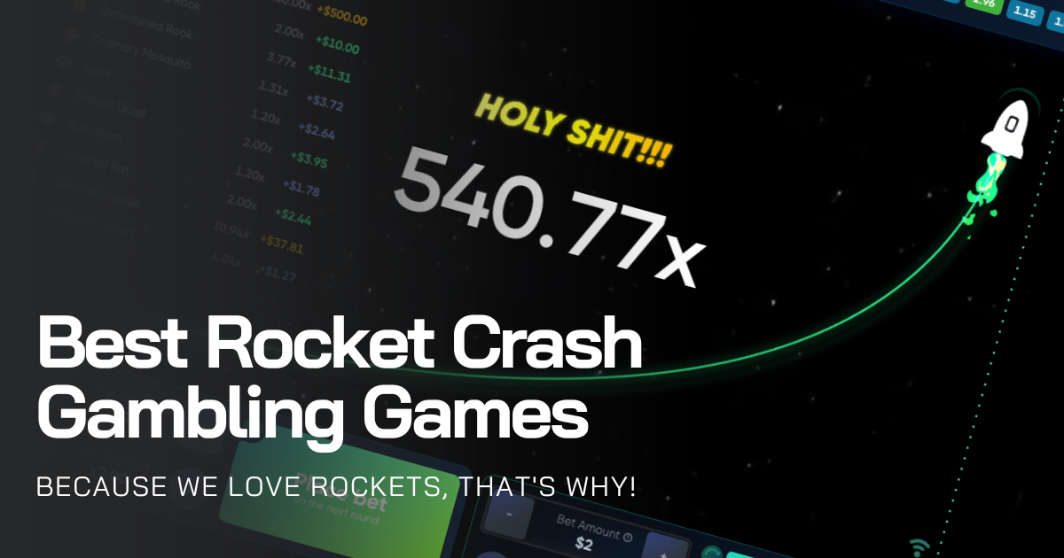 Best Rocket Crash Gambling Games of 2024