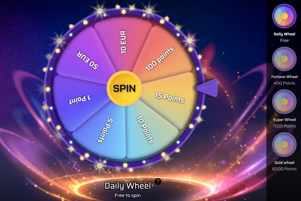 daily free spin