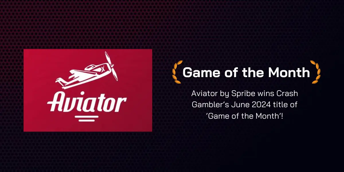 aviator game of the month announcement
