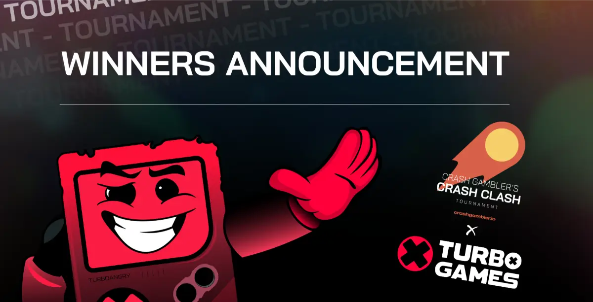 Crash Gambler’s Crash Clash x Turbo Games: Winners Announcement!