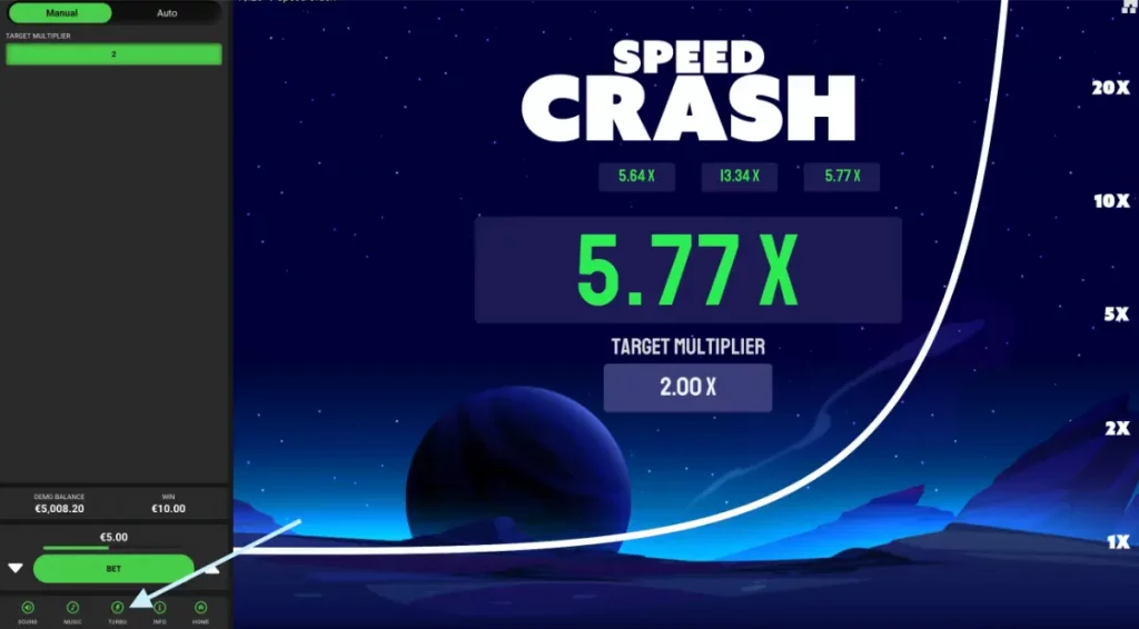 Speed Crash Turbo Mode