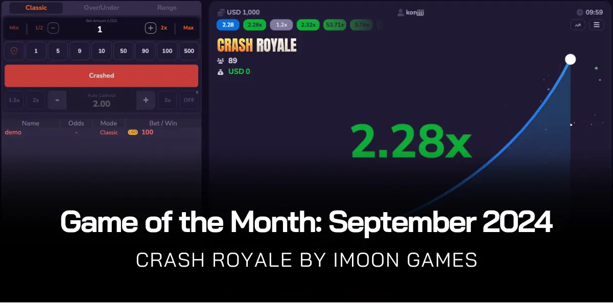 Game of the Month (September 2024) – Crash Royale by iMoon!