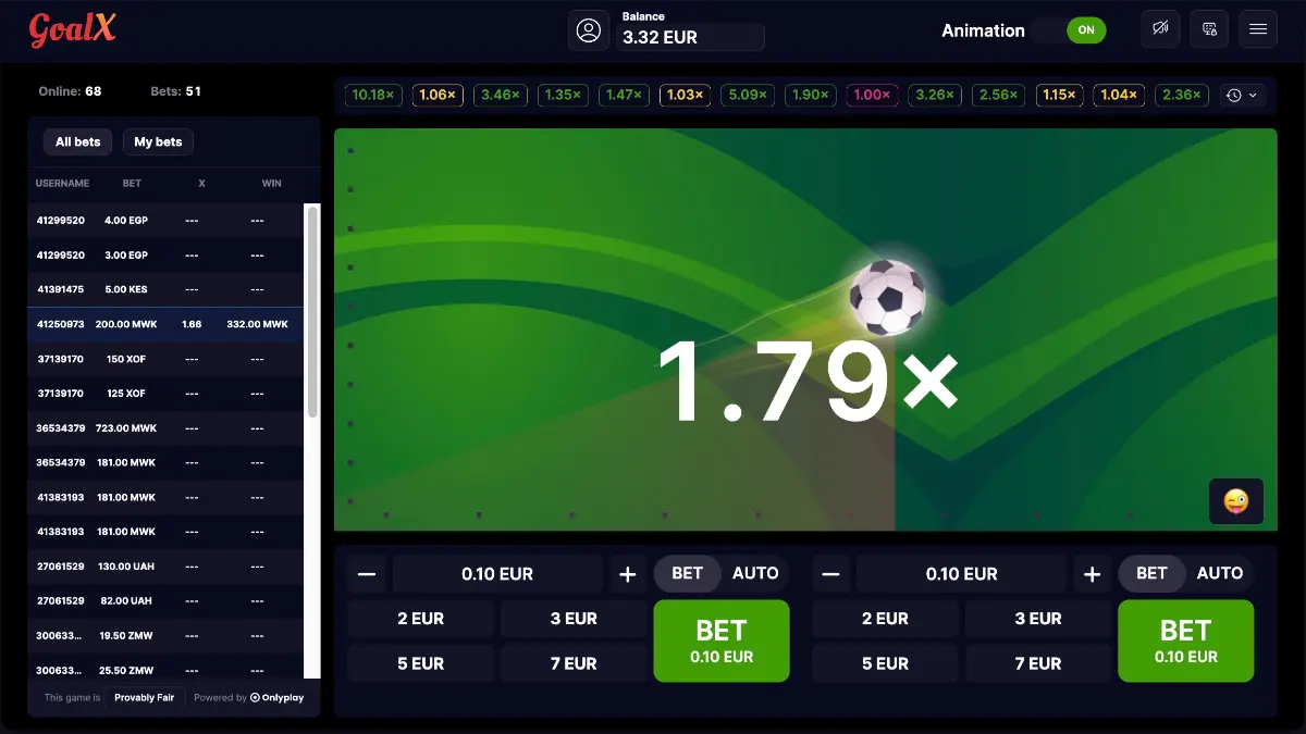 GoalX Preview Desktop 1