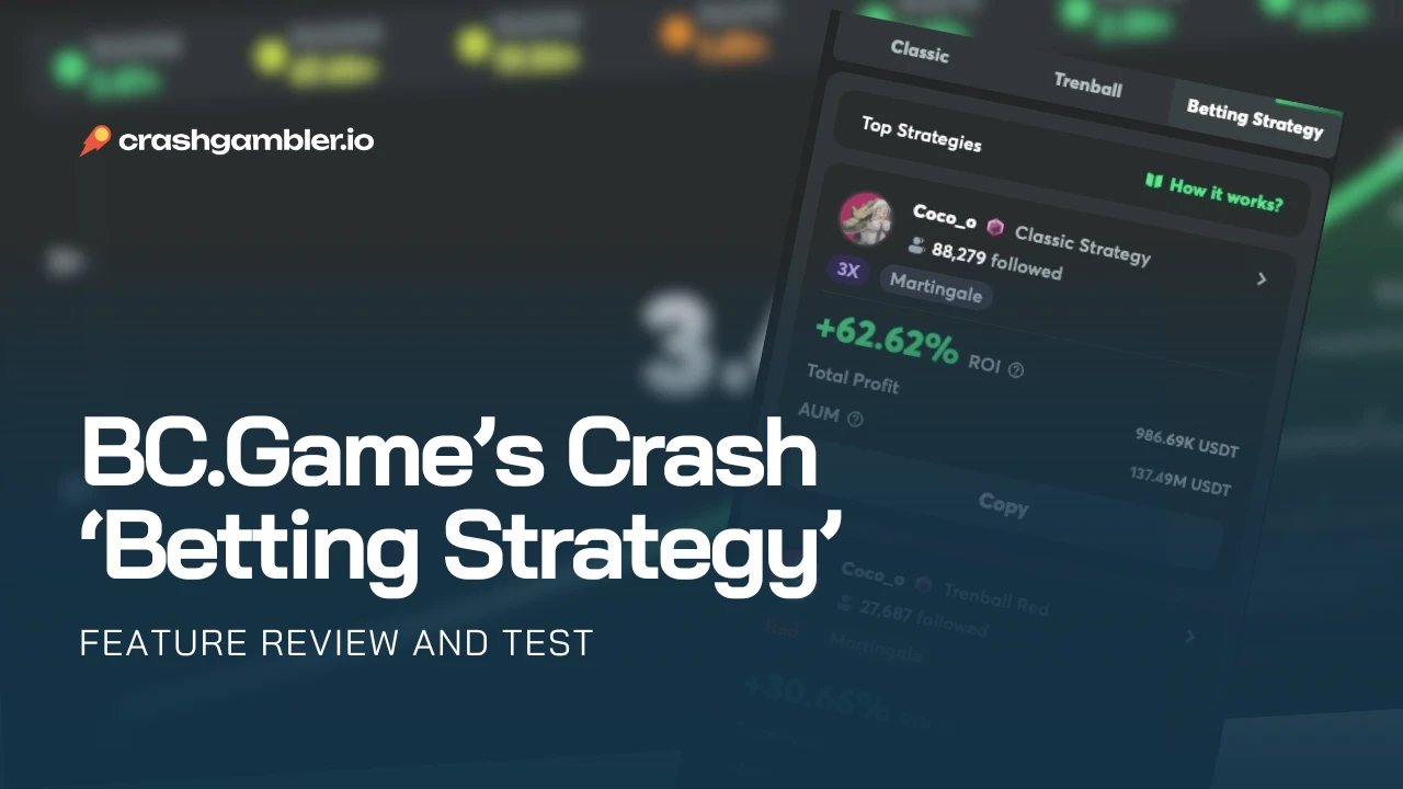 BC.Game Crash Strategies Feature Review